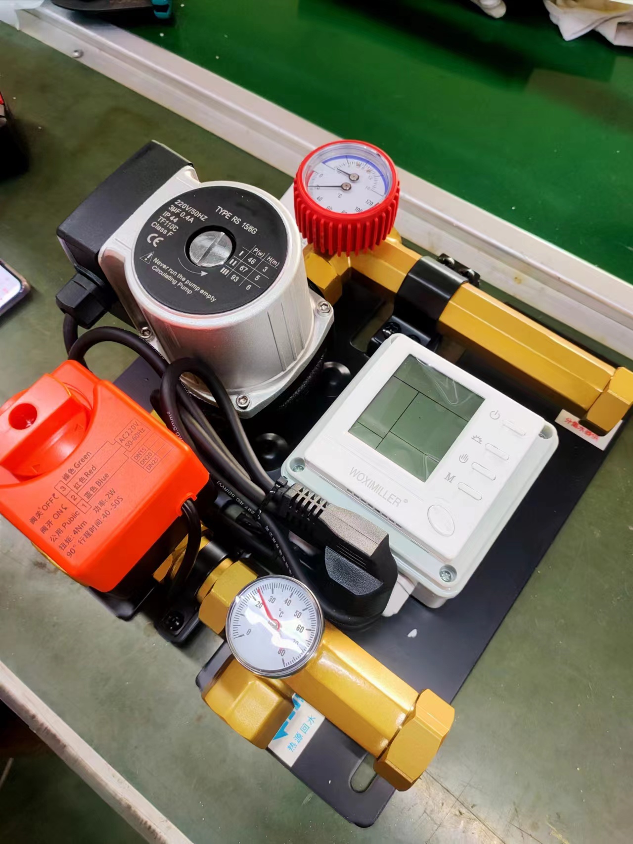 沃希米勒集中供暖锅炉混水系统