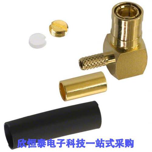 142176连接器 《 CONN SMB PLUG R/A 50 OHM SOLDER    》