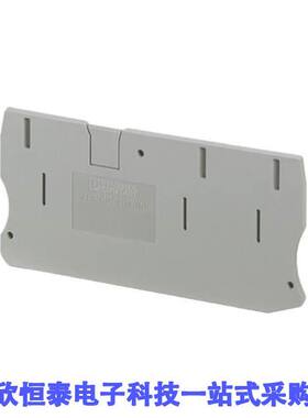 3208748连接器 《 CONN TERM BLK END PLATE GRAY    》