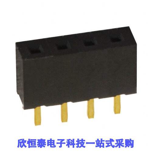 NPPN041BFCN-RC连接器 《 CONN HDR 4POS 0.079 GOLD PCB    》