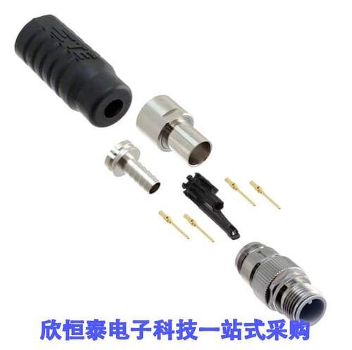 1-2823449-5连接器 《 CONN PLUG MALE 8POS GOLD CRIMP    》