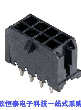 0449140801连接器 《 CONN HEADER VERT 8POS 3MM    》