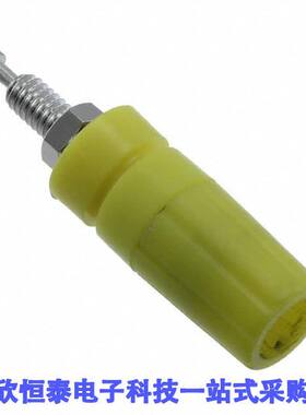 BU-P3760-4连接器 《 CONN BIND POST FLUTED YELLOW    》