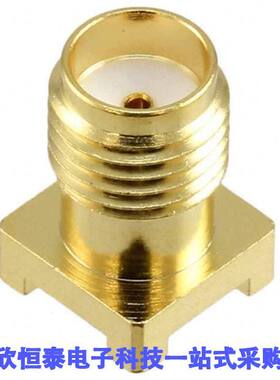 CONSMA001-SMD-G连接器 《 CONN SMA RCPT STR 50 OHM SMD    》