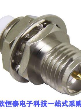 CONREVSMA004连接器 《 CONN RPSMA RCPT STR 50OHM SOLDER    》