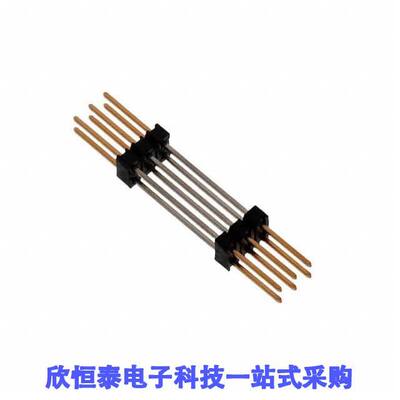 146510-3连接器 《 CONN HDR 6POS 0.1 STA【 T/H GOLD    》