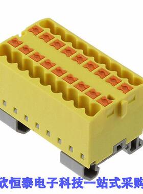 3274150连接器 《 DISTRIBUTION BLO【 YELLOW    》