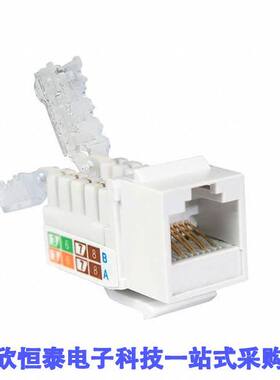 NKJ-6408连接器 《 CAT6 TOOLESS KEYSTONE JA【 8P8C    》