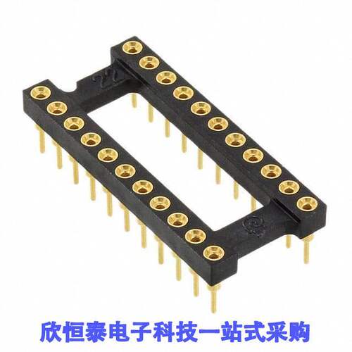 22-4518-11连接器 《 CONN IC DIP SO【ET 22POS GOLD    》