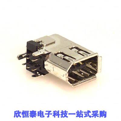0534600629连接器 《 CONN RCPT IEEE 1394 FIREWIRE R/A    》