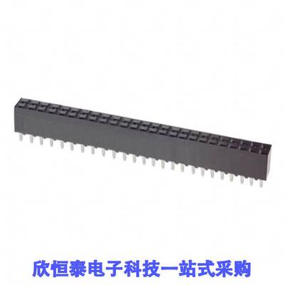 7-534206-5连接器 《 CONN RCPT 50POS 0.1 GOLD PCB    》