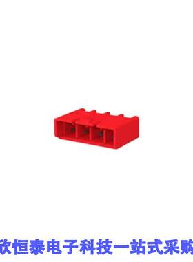 1-1376384-2连接器 《 CONN HEADER VERT 4POS 5MM    》