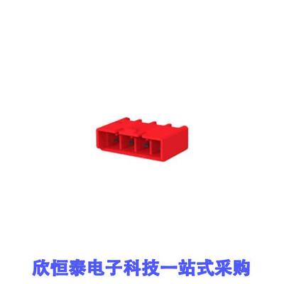 1-1376384-2连接器 《 CONN HEADER VERT 4POS 5MM    》