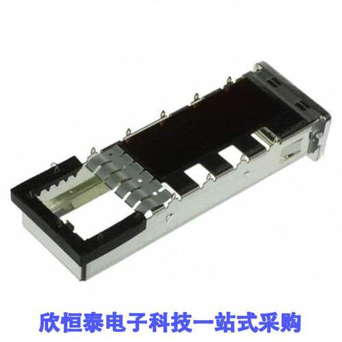 1658871-1连接器 《 CONN XFP CAGE PRESS-FIT R/A    》