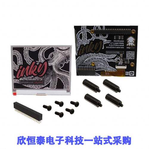 PIM408开发板 《 INKY WHAT BLA【/RED/WHITE EPD    》
