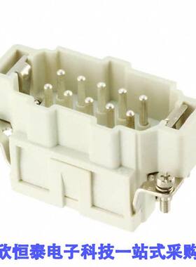 0936010229连接器 《 10P + PE MALE INSERT 16A 500V/UL    》