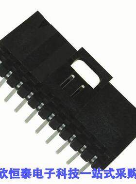 0705530044连接器 《 CONN HEADER R/A 10POS 2.54MM    》