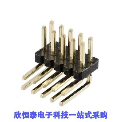 GRPB052MWCN-RC连接器 《 CONN HEADER R/A 10POS 1.27MM    》