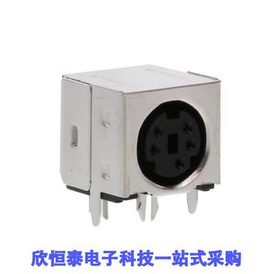 KMDGX-5S-BS连接器 《 CONN RCPT FMALE MINI DIN 5P SLDR    》