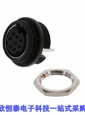 4850.2810连接器 《 CONN RCPT FMALE DIN 8POS SOLDER    》