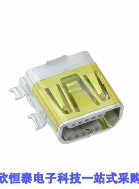 0678038020连接器 《 CONN RCPT USB2.0 MINI AB SMD R/A    》