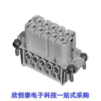 C14610B0100024连接器 《 INSERT FEMALE 10POS+1GND SCREW    》