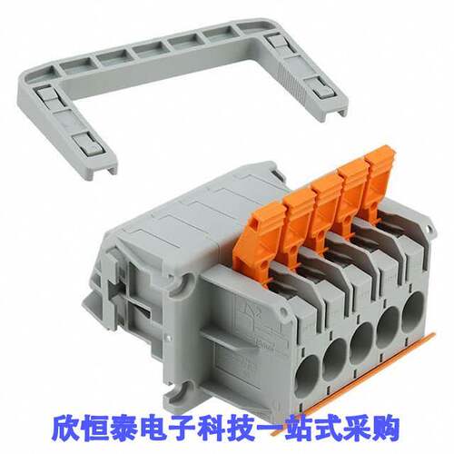 1821083连接器 《 TERM BLK PUSH IN CLMP 5POS GRAY    》