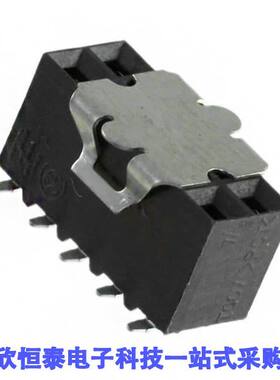 5-147105-5连接器 《 CONN RCPT 10POS 0.1 GOLD SMD    》
