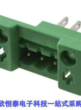 0707251连接器 《 TERM BLK HEADER 3POS GREEN    》