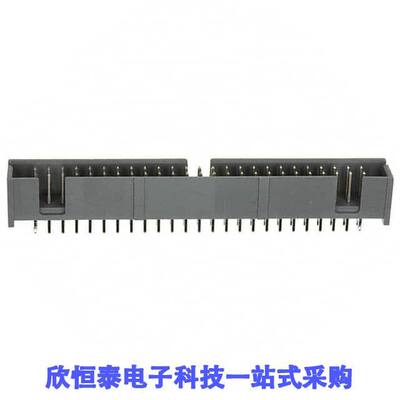 5104338-9连接器 《 CONN HEADER VERT 50POS 2.54MM    》
