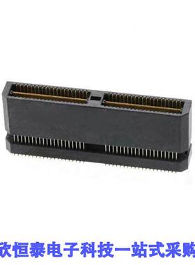 6-1658016-2连接器 《 CONN PLUG 80POS SMD GOLD    》