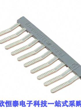 2303132连接器 《 JUMPER TERM BLK 10POS FLAT PIN    》