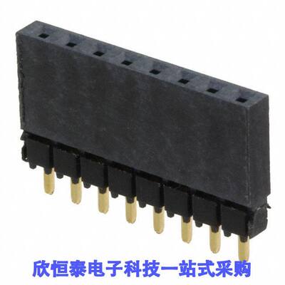 ESQ-108-12-G-S连接器 《 CONN SO【ET 8POS 0.1 GOLD PCB    》