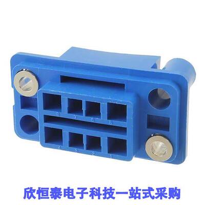 5172070-3连接器 《 CONN RCPT HSG DRAWER 8POS BLUE    》