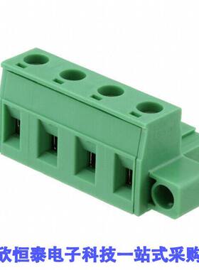 1858785连接器 《 TERM BLO【 PLUG 4POS STR 7.62MM    》