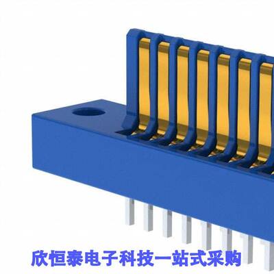 EBC10MMWD连接器 《 CONN CARDEDGE MALE 20POS 0.100    》