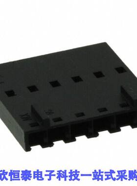 0050579306连接器 《 CONN HSG 6POS .100 SINGLE VER D    》