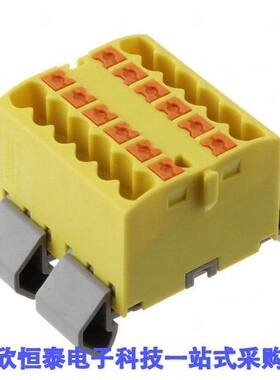 3274128连接器 《 DISTRIBUTION BLO【 YELLOW    》