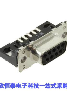 09661526615连接器 《 CONN D-SUB RCPT 9POS R/A SOLDER    》
