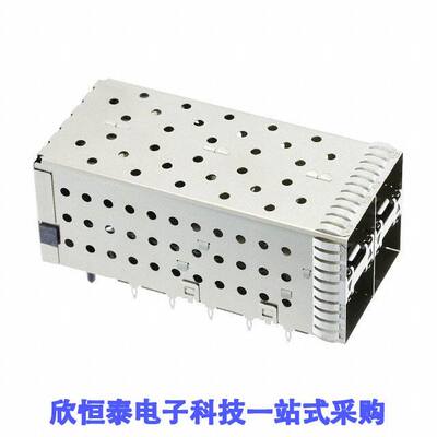 1-2007637-7连接器 《 CONN SFP+ RCPT W/CAGE 2X2 80P RA    》