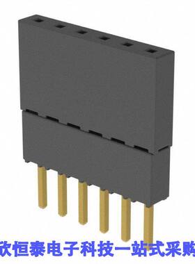 ESQ-106-23-G-S连接器 《 CONN SO【ET 6POS 0.1 GOLD PCB    》