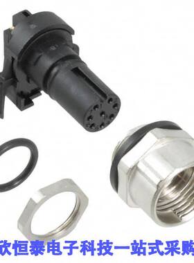 1436974连接器 《 CONN RCPT FMALE 8POS GOLD SOLDER    》