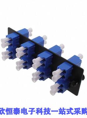 FAP8WBUDLCZ连接器 《 FAP W/8 LC DUPL ADAPTERS (BU) ZI    》