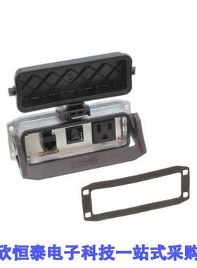 1415781连接器 《 HVYPRT W/RJ45 F 120V OTL 3A BKR    》