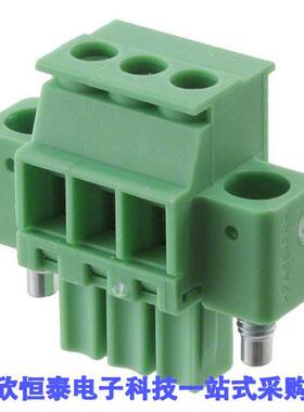 1863013连接器 《 TERM BLO【 PLUG 3POS 3.5MM    》