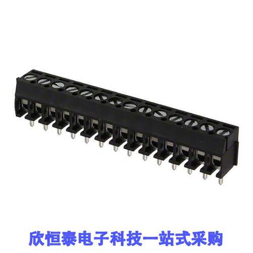 OSTTE140104连接器 《 TERM BLK 14P SIDE ENT 3.5MM PCB    》