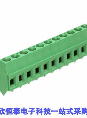 1-282847-1连接器 《 TERM BLK 11POS 35DEG 5.08MM PCB    》