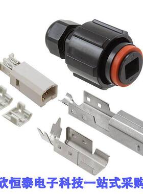 1954640-1连接器 《 CONN PLUG USB2.0 TYPEB 4POS SLD    》