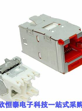 CJSK6X88TGRD连接器 《 MINI-COM KEYED MODULE, CAT 6A, S    》