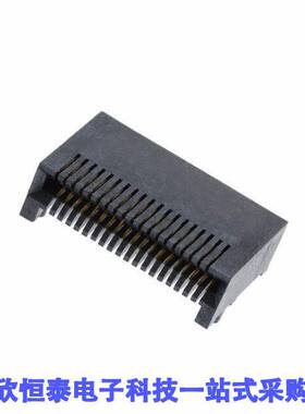 1761987-5连接器 《 CONN MINI SAS RCP 38P SLD RA SMD    》